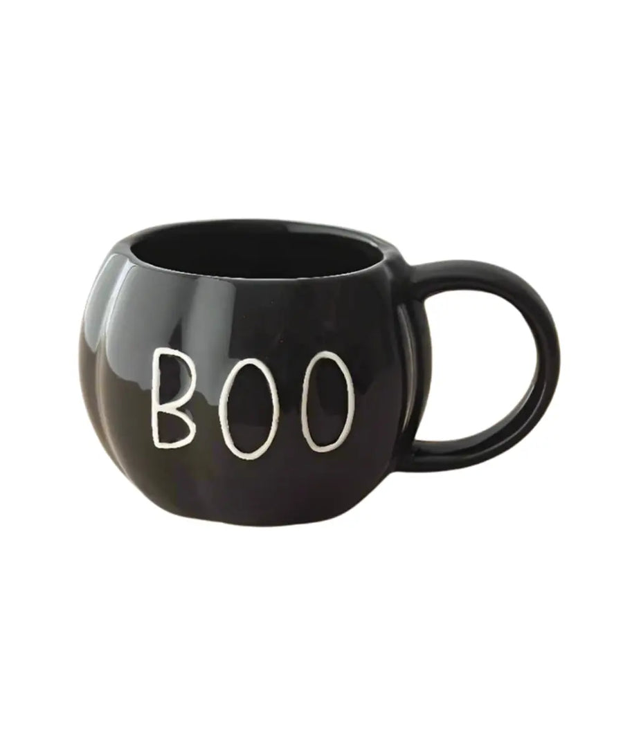 Mug Boo Citrouille noire