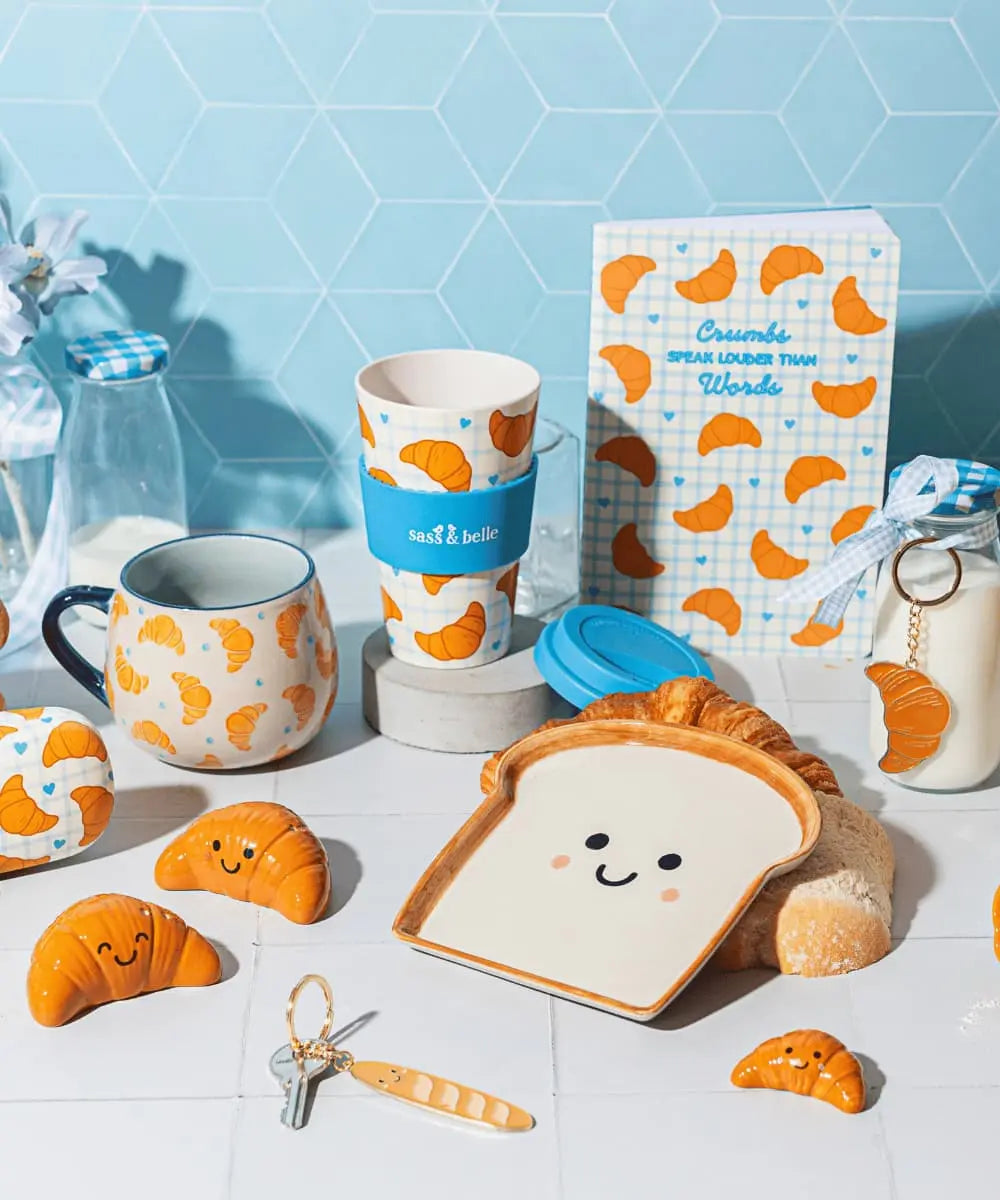 La collection Croissants de Sass & Belle est parfaite pour bien commencer la journée !