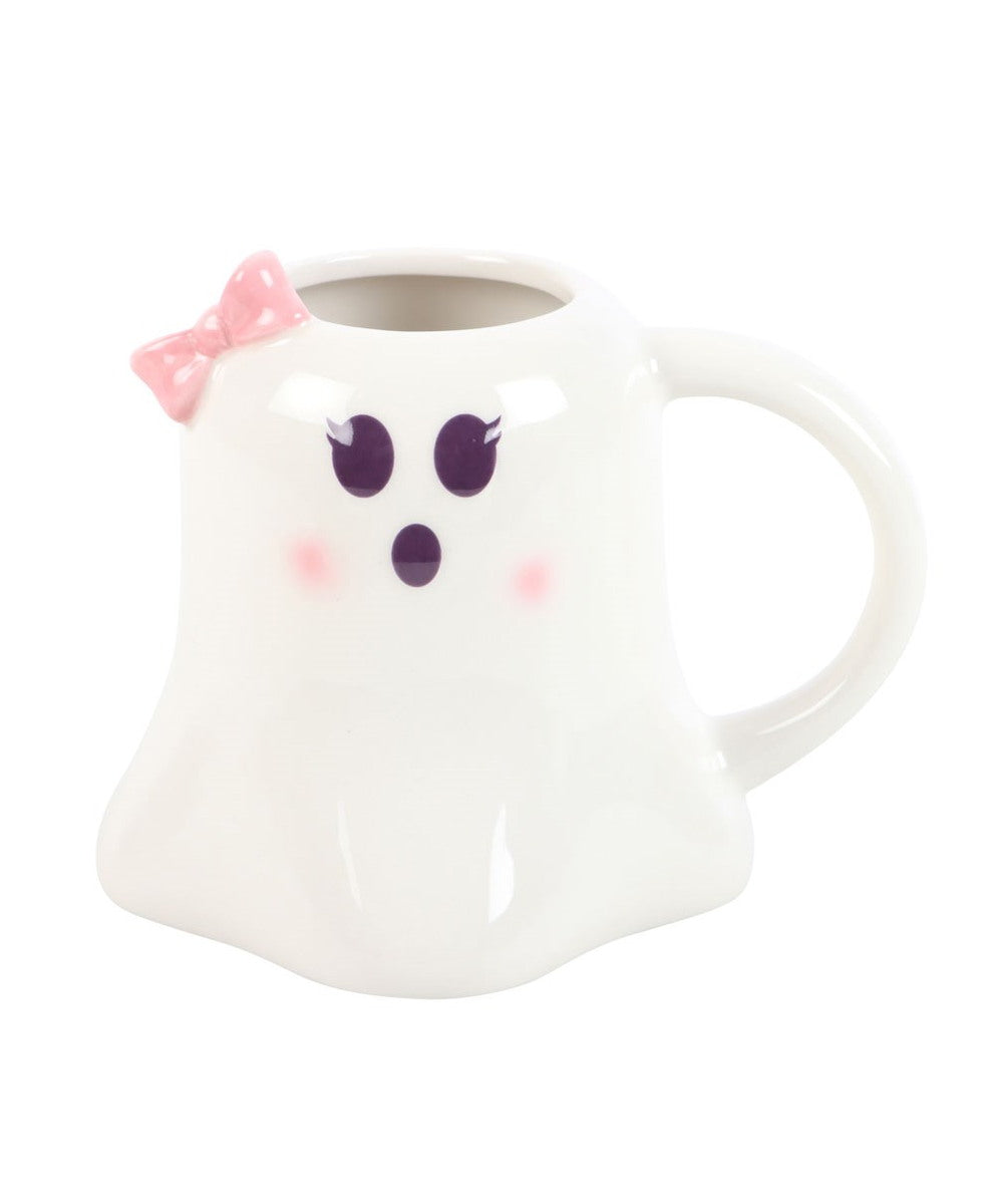 Mug fantôme Mrs Boo de la marque Something Different, sur fond blanc, vue de face
