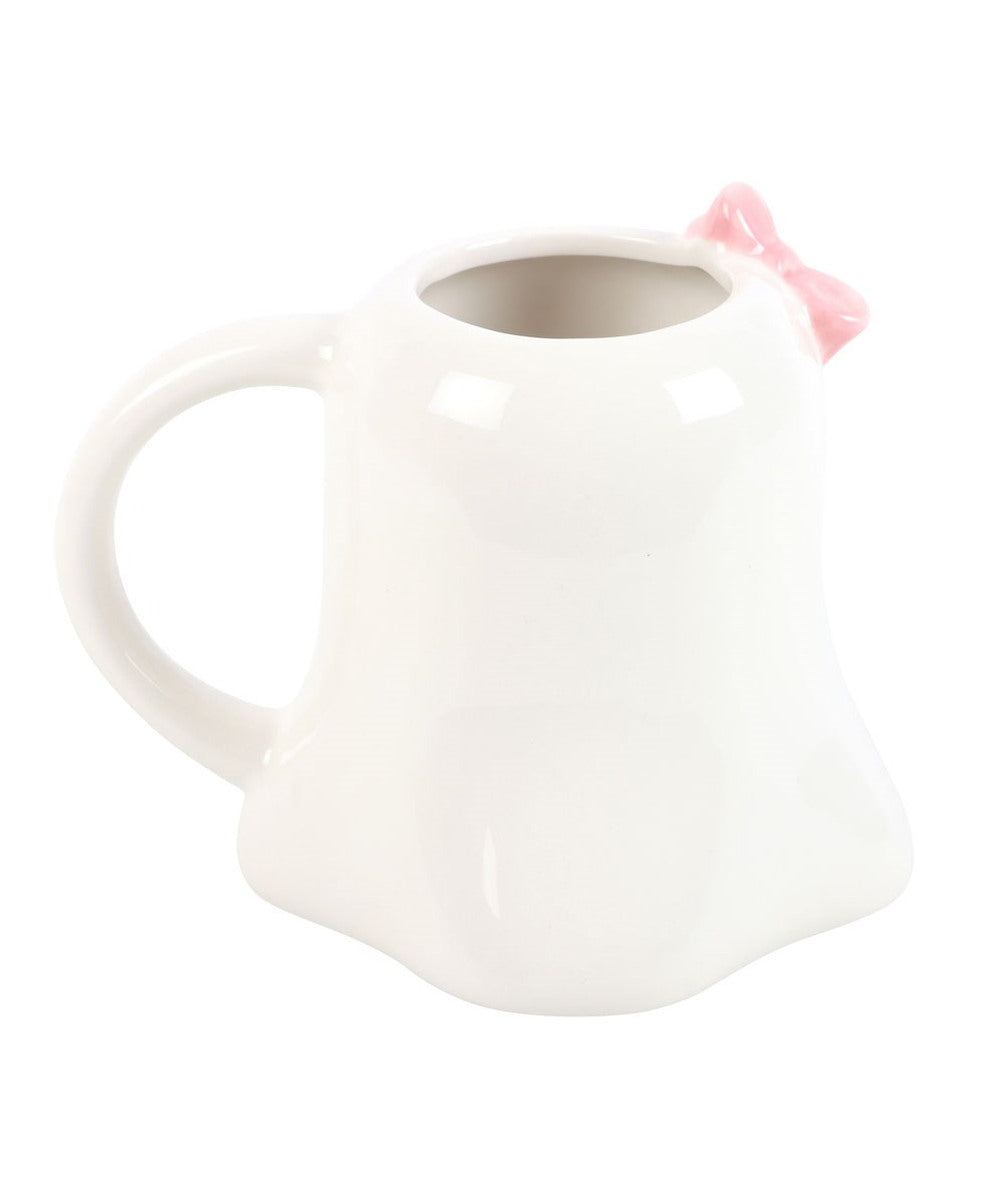 Mug fantôme Mrs Boo de la marque Something Different, sur fond blanc, vue arrière