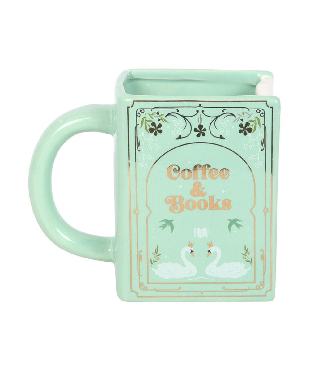 Mug Livre Vert de la marque Something Different, détail ou mise en situation du produit