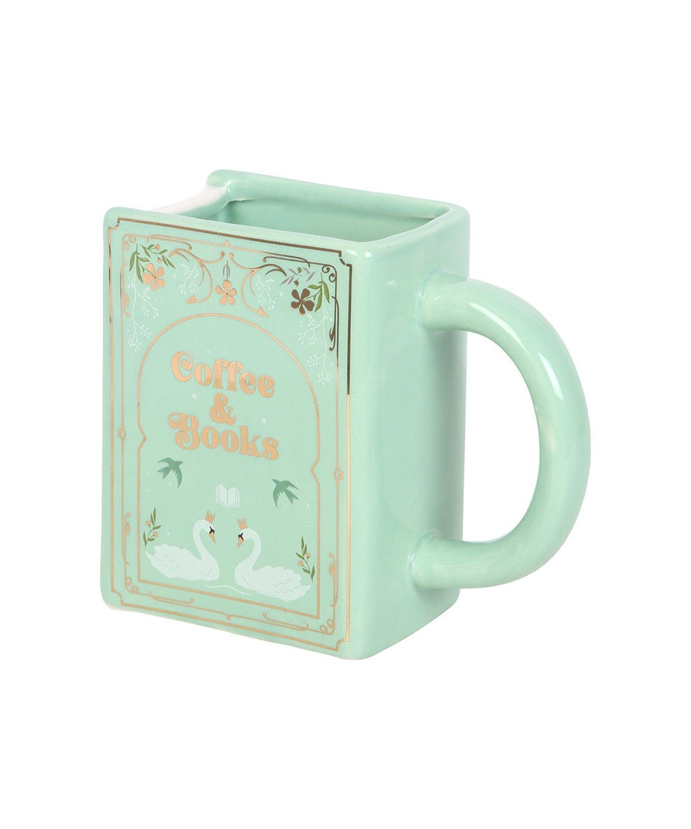 Mug Livre Vert de la marque Something Different, détail ou mise en situation du produit