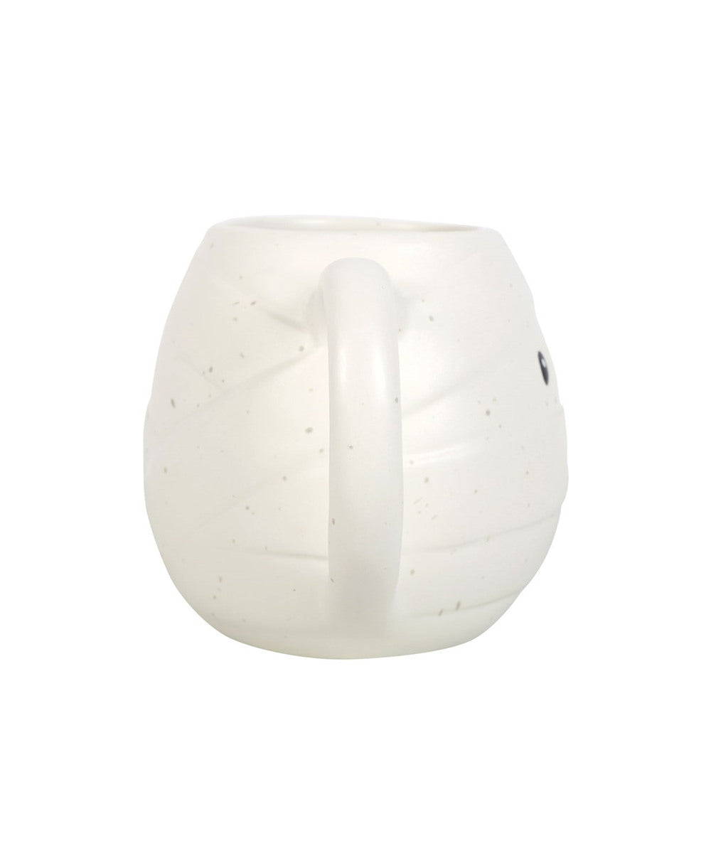 Mug momie de la marque Something Different, sur fond blanc, vue de trois-quarts