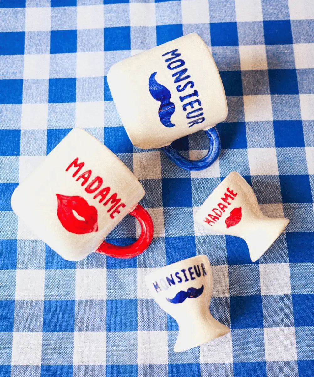 Mug en céramique Monsieur de la marque Atelier Pistache