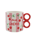 Mug Sara Ma chérie en céramique de la marque Qué Rico