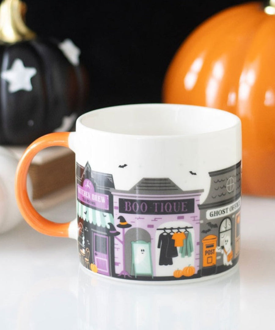 Mug Spooky Street de la sélection Merci Léonie en détail ou en situation