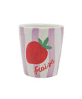 Mug en céramique Valentina Fraise de la marque Qué Rico