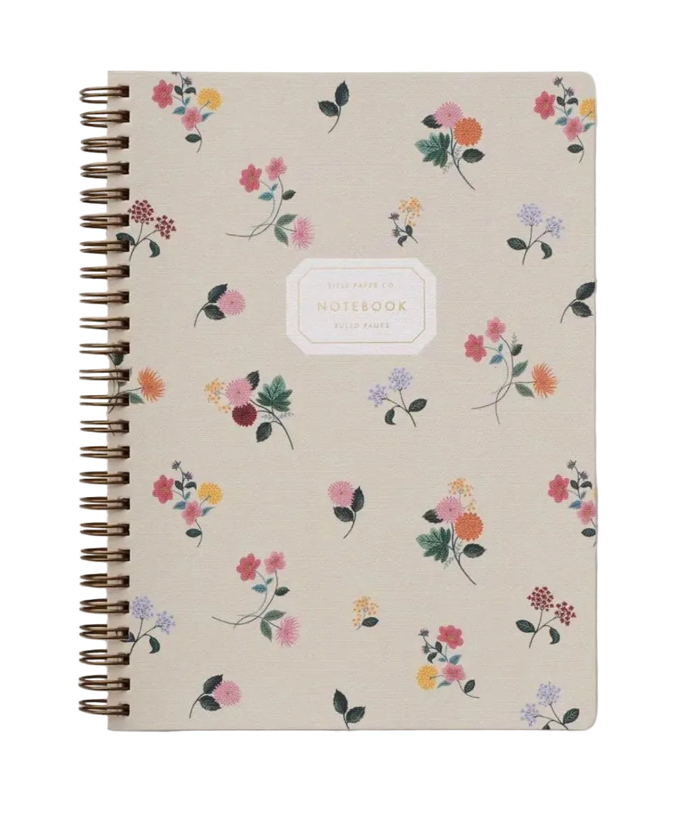 Notebook à Spirales - Disty Dahlia de la marque Rifle paper