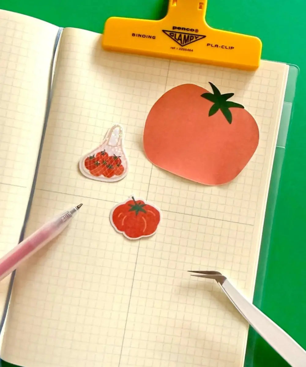 Notepad feuillets non adhesifs tomate fait main a Lyon Tomato Club
