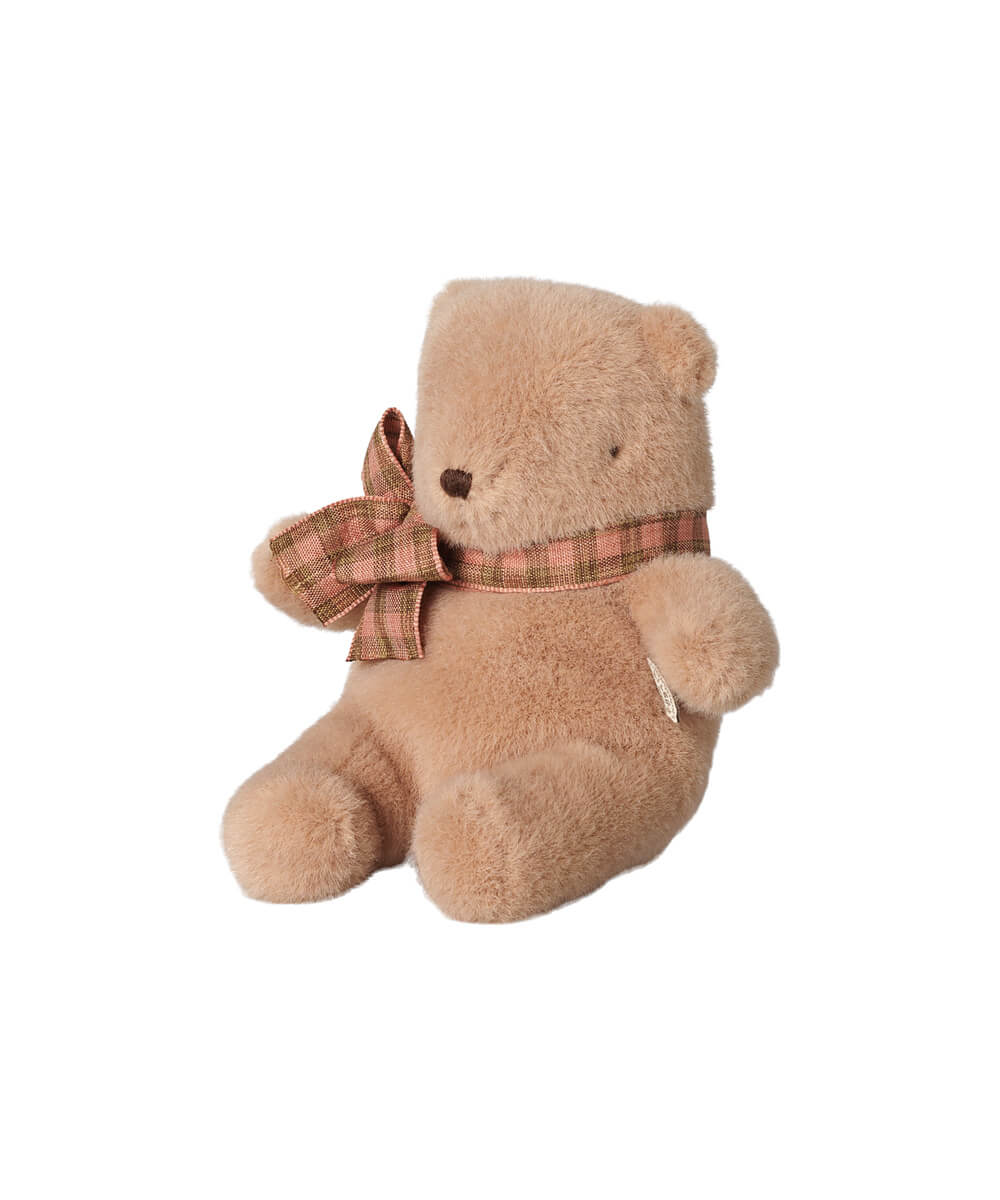 Ours en Peluche Mini - Rose Vintage Maileg, autre vue sur fond blanc 2