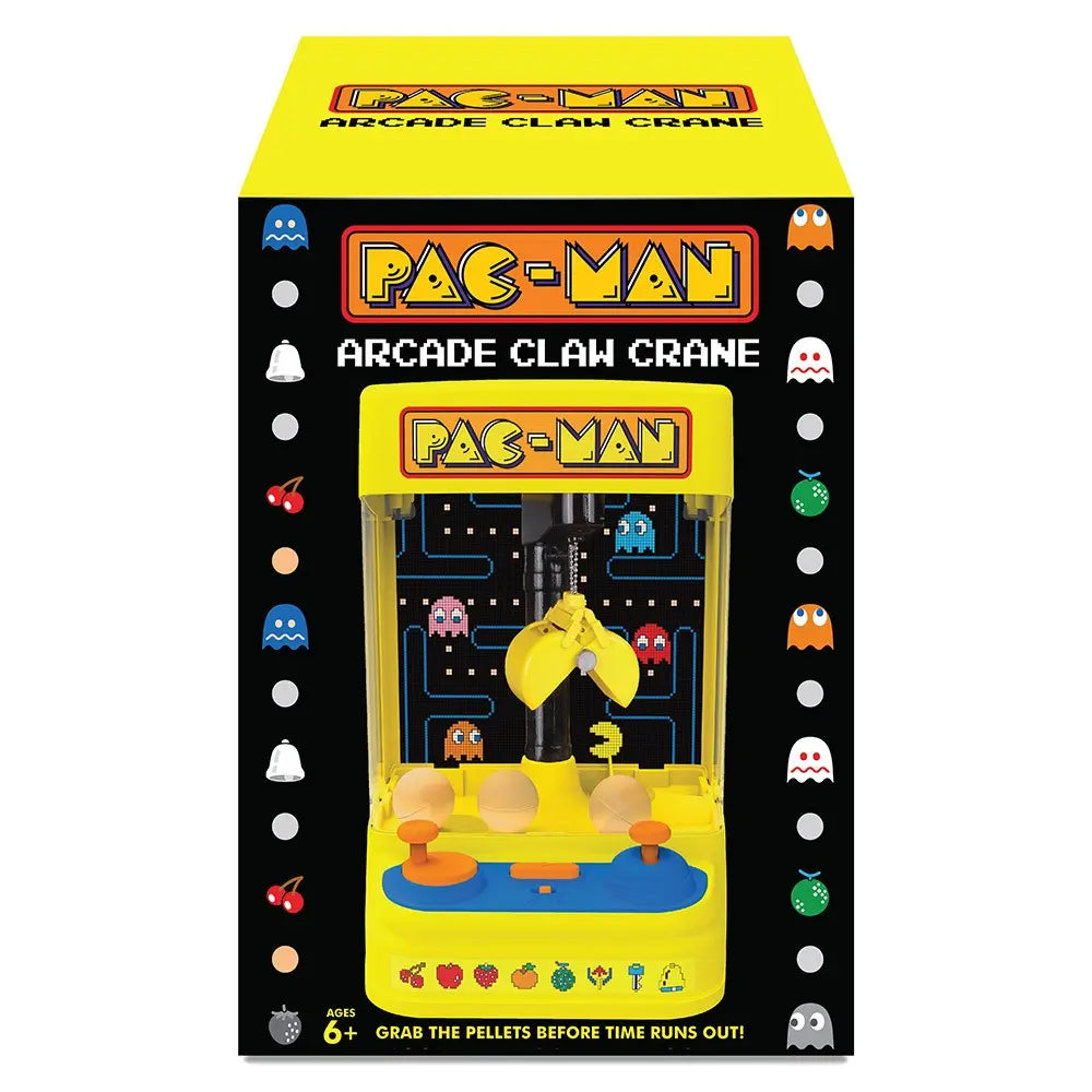 Vue de la boite de la Machine à pince Pac-Man 