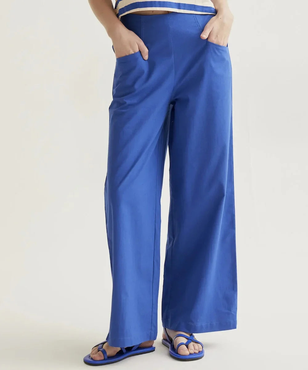 Pantalon coton bleu de Compañía Fantástica