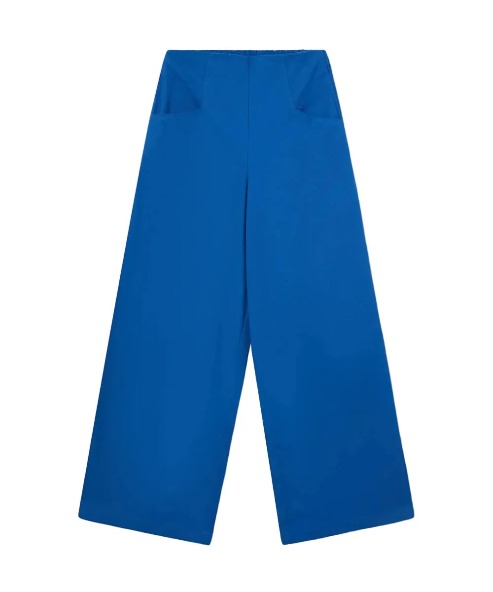Pantalon coton bleu de Compañía Fantástica