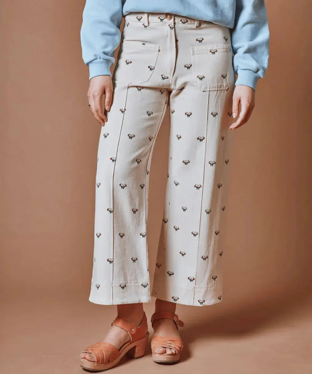 Pantalon Fraises de la marque française Emile et Ida