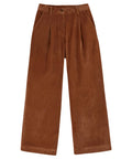 Pantalon Large Velours Pecan | Emile et Ida