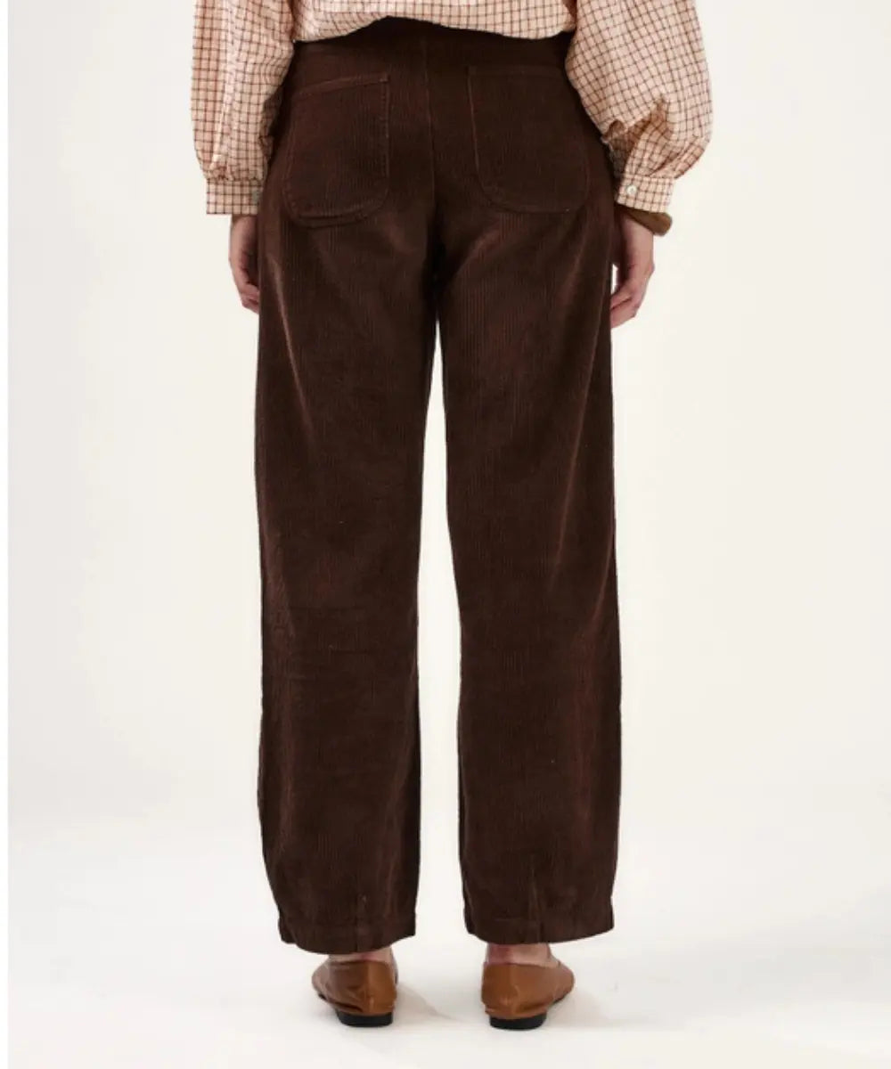 Pantalon Charlotte Marron | Calie Paris