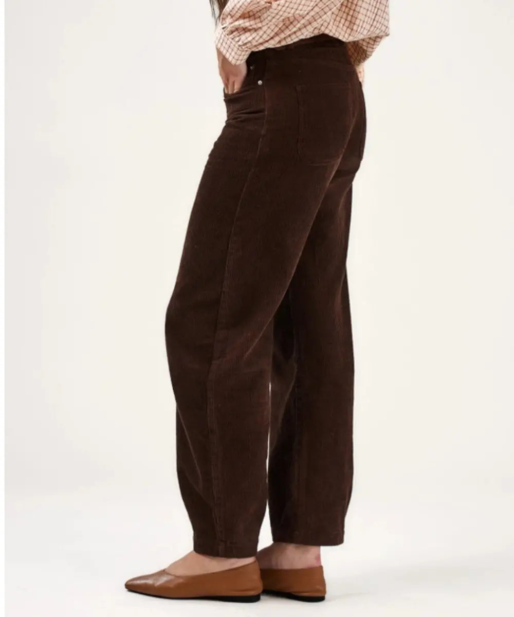 Pantalon Charlotte Marron | Calie Paris