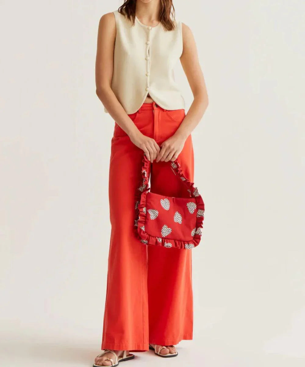 Pantalon Wide Leg Rouge de Compañía Fantástica