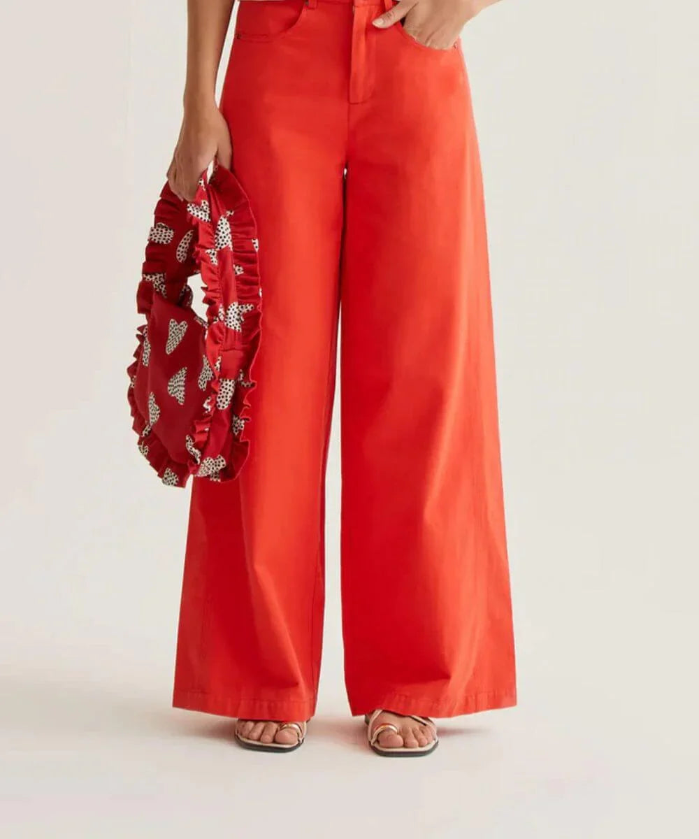 Pantalon Wide Leg Rouge de Compañía Fantástica