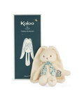 Pantin Lapin crème Lapinoo 25 cm de la marque Kaloo, sur fond blanc