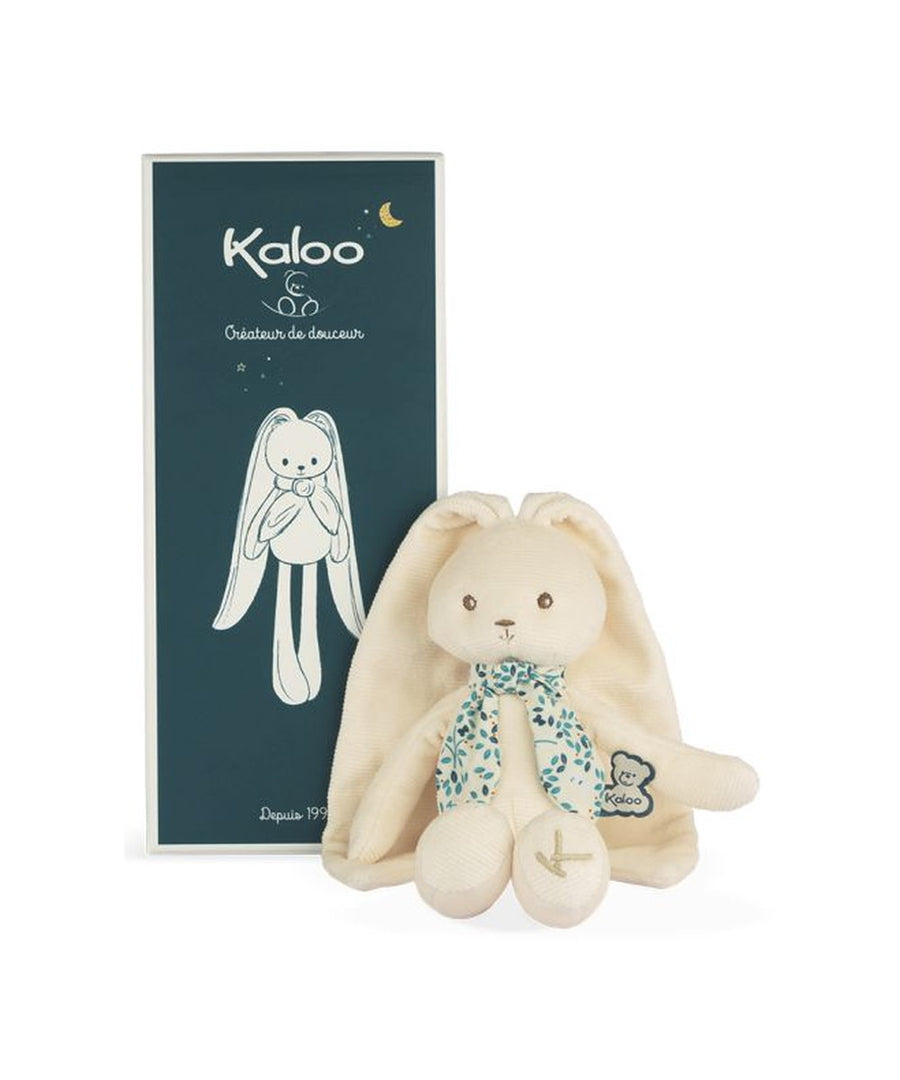 Pantin Lapin crème Lapinoo 25 cm de la marque Kaloo, sur fond blanc