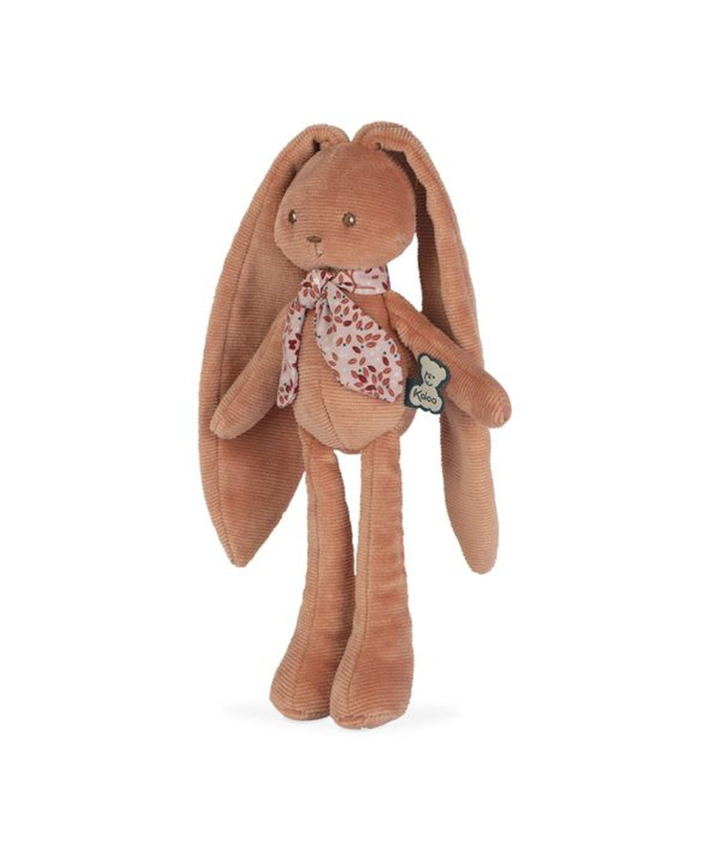 Pantin Lapin terracotta Lapinoo 25 cm de la marque Kaloo, sur fond blanc