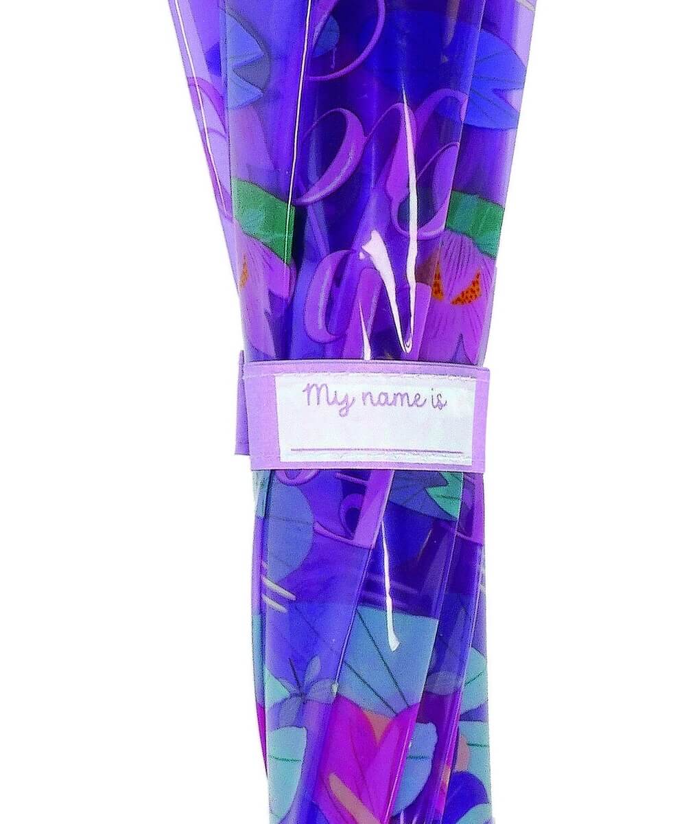 Patte de fermeture du parapluie enfant Fées de Legami avec emplacement pour le prénom