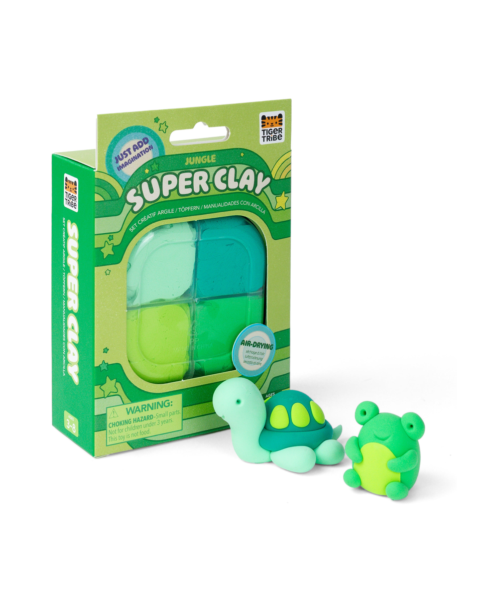 Pâte à modeler Super Clay Jungle de Tiger Tribe
