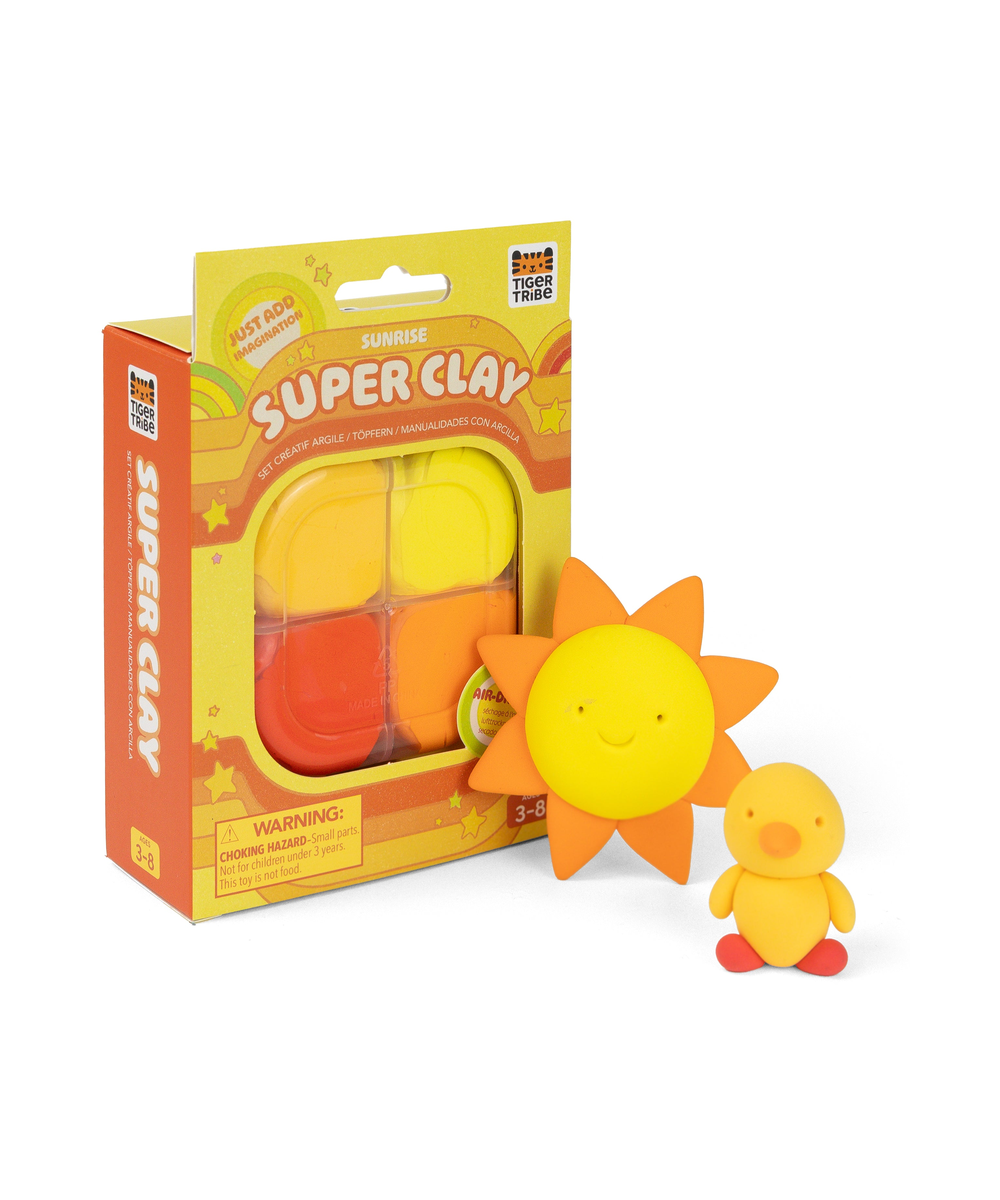 Pâte à modeler Super Clay Sunrise de Tiger Tribe