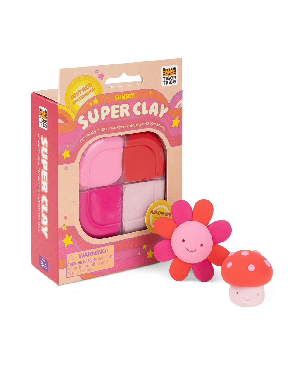 Pâte à modeler Super Clay Sunset de Tiger Tribe