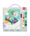 Peinture au numéro enfant Printemps de la marque La Petite Épicerie, sur fond blanc