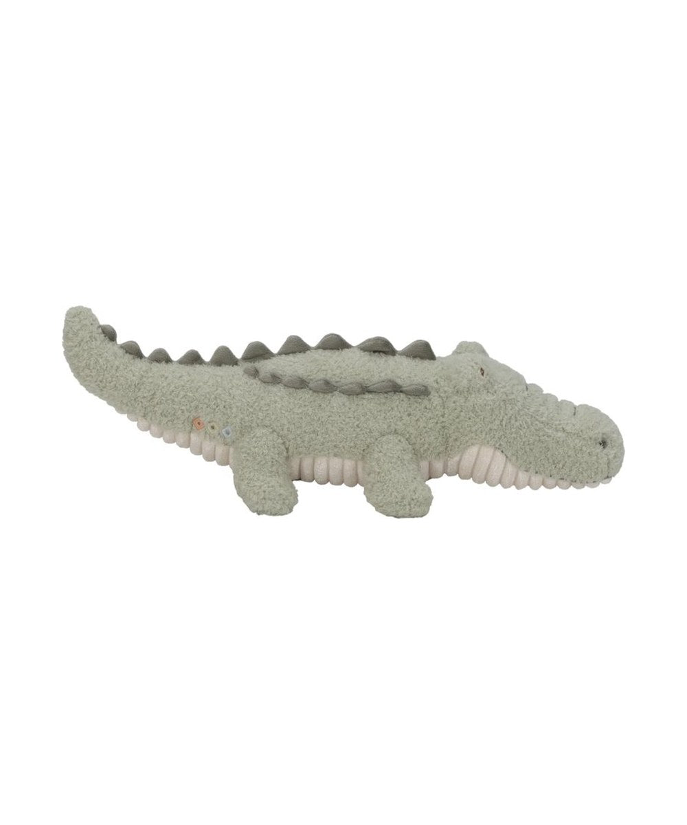 Vue complémentaire de Peluche Crocodile - Safari Friends de la marque Little Dutch
