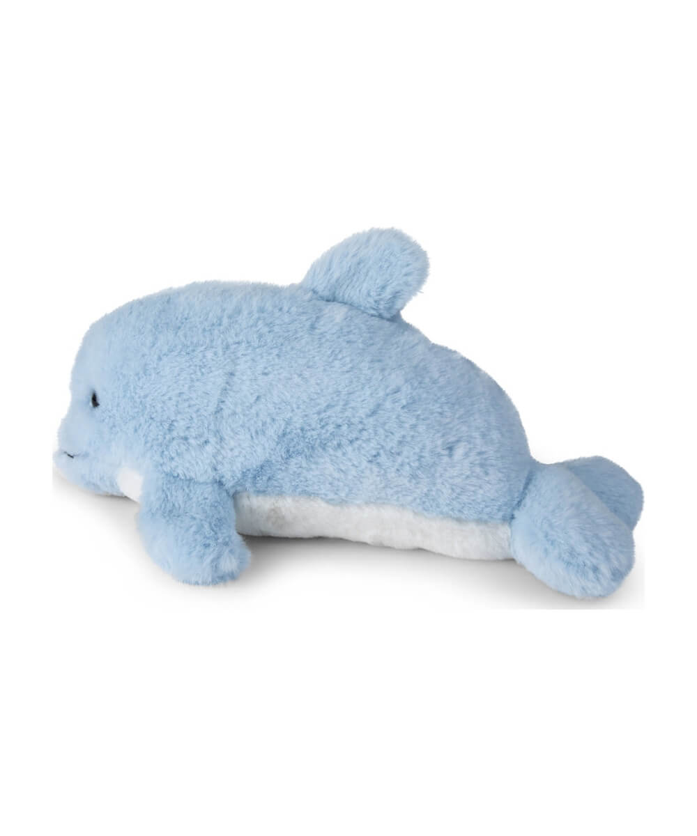 Peluche Dauphin Doris WWF 25 cm de Bon Ton Toys, vu de dos avec sa queue