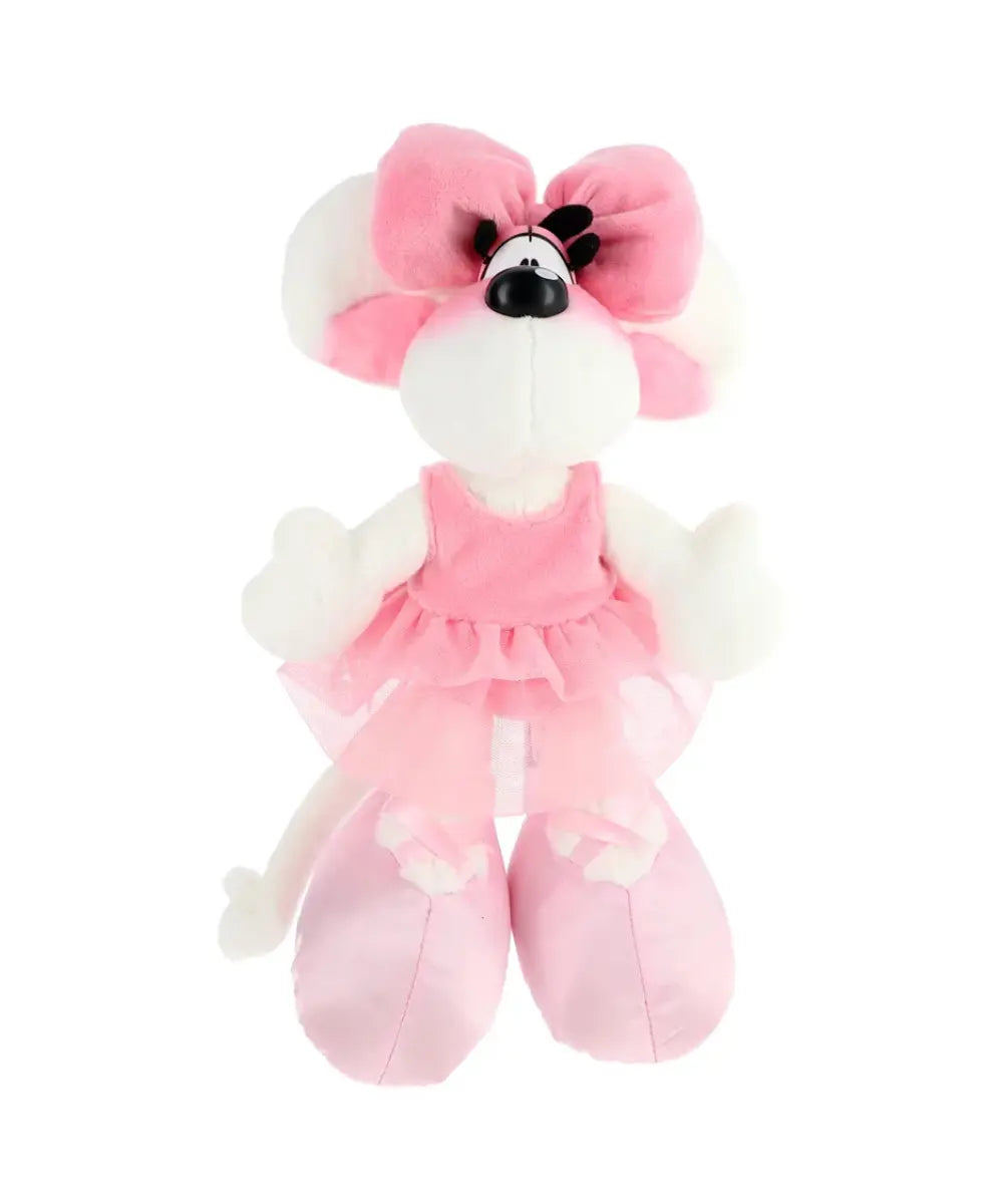 Peluche Diddlina Ballerine de Diddl is Back sur un fond blanc