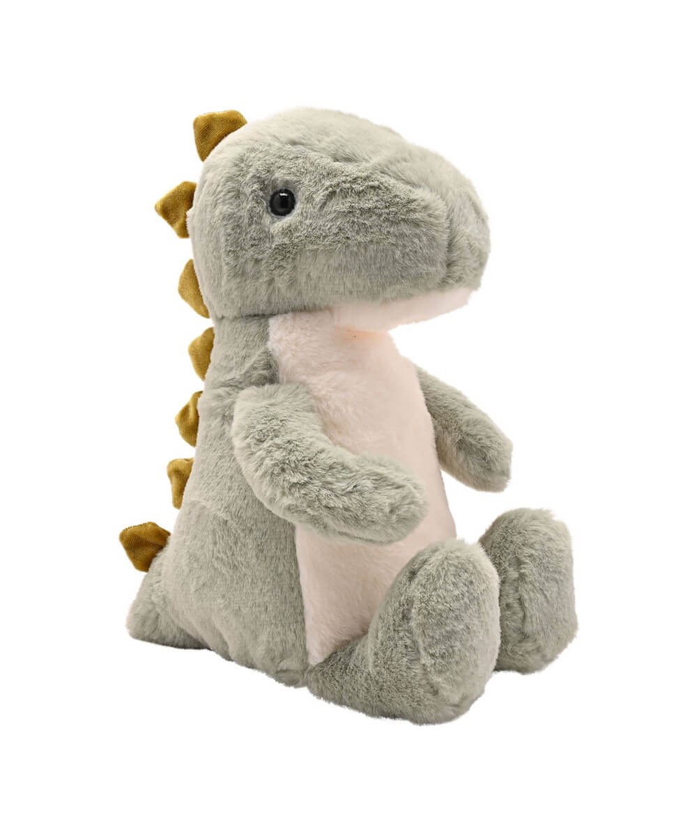 Peluche dinosaure Tommy vert, sélection Merci Léonie, sur fond blanc