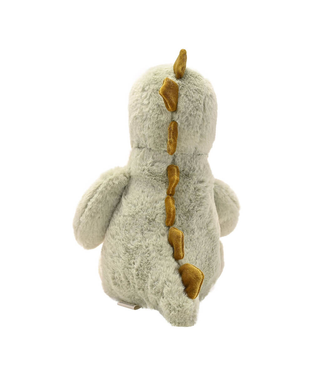 Peluche dinosaure Tommy vert, sélection Merci Léonie, sur fond blanc