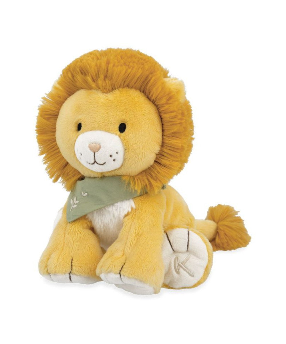 Peluche Lion Nougat 17 cm de la marque Kaloo, sur fond blanc