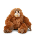 Peluche Orang-outan WWF 23 cm de Bon Ton Toys, de face sur fond blanc