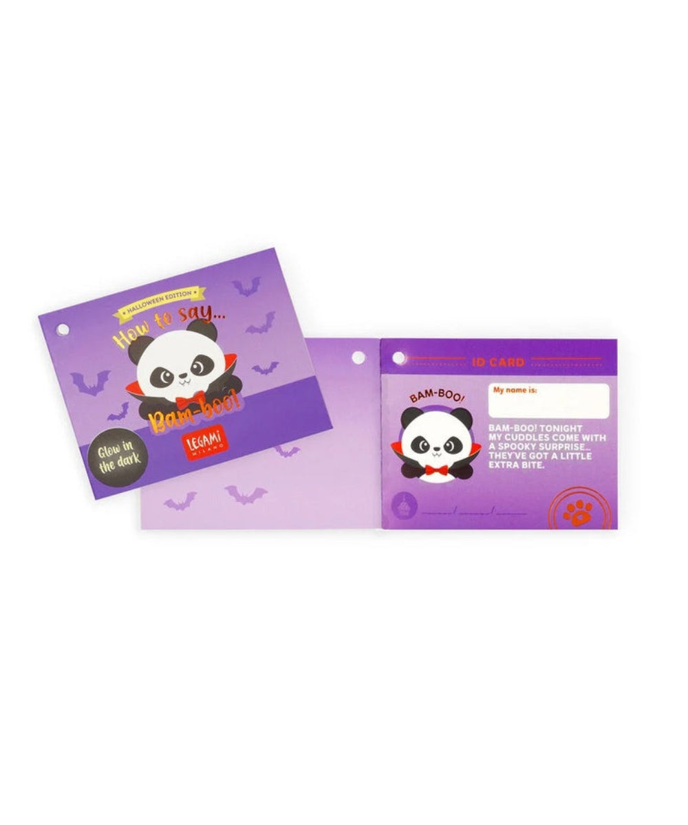 Peluche panda vampire Bam-Boo Mini Super Soft | Legami