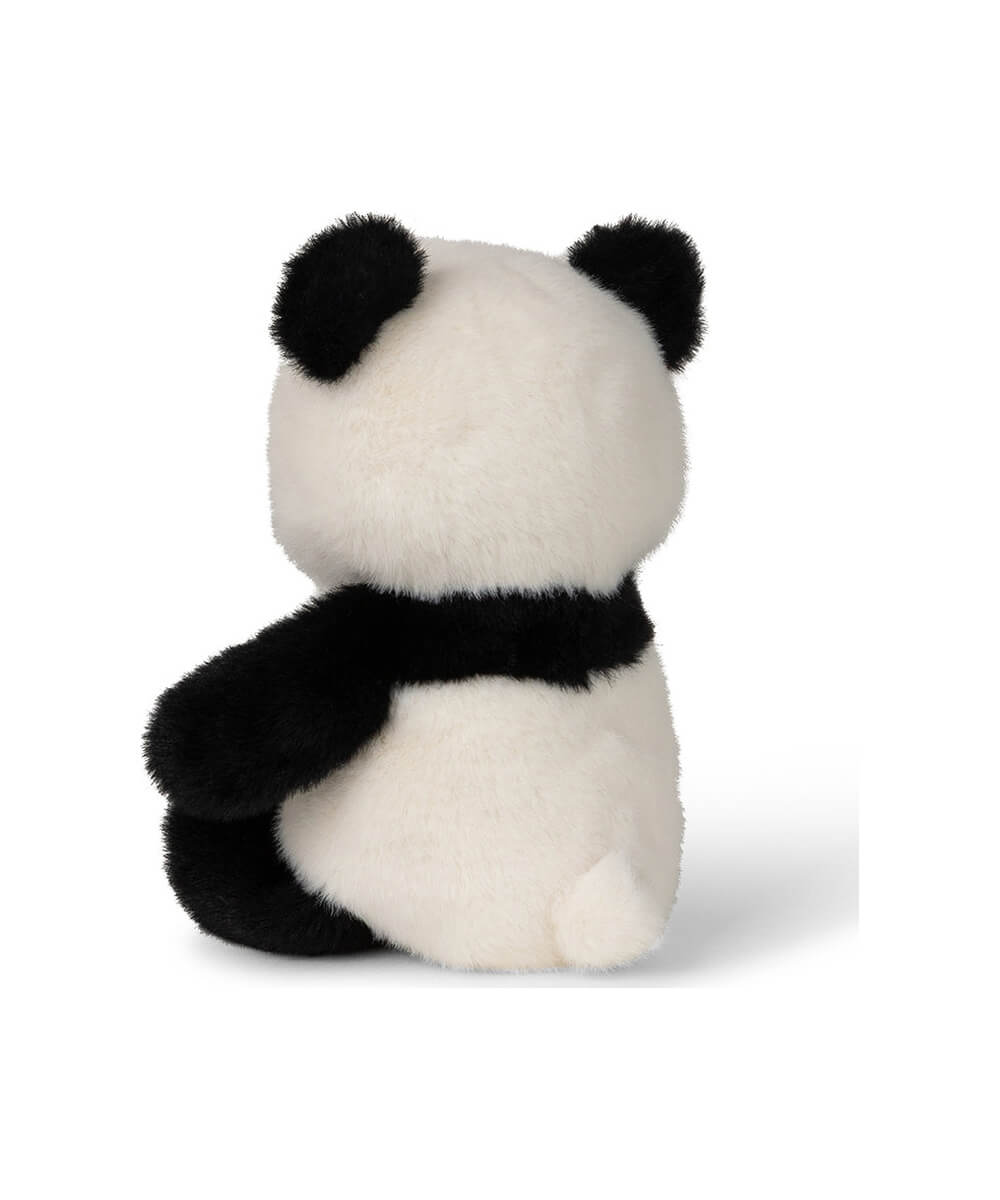 Peluche Panda WWF Fuzzy 18 cm de Bon Ton Toys, vu de dos sur fond blanc