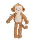 Peluche singe Safari Friends Little Dutch sur fond blanc, vue de face