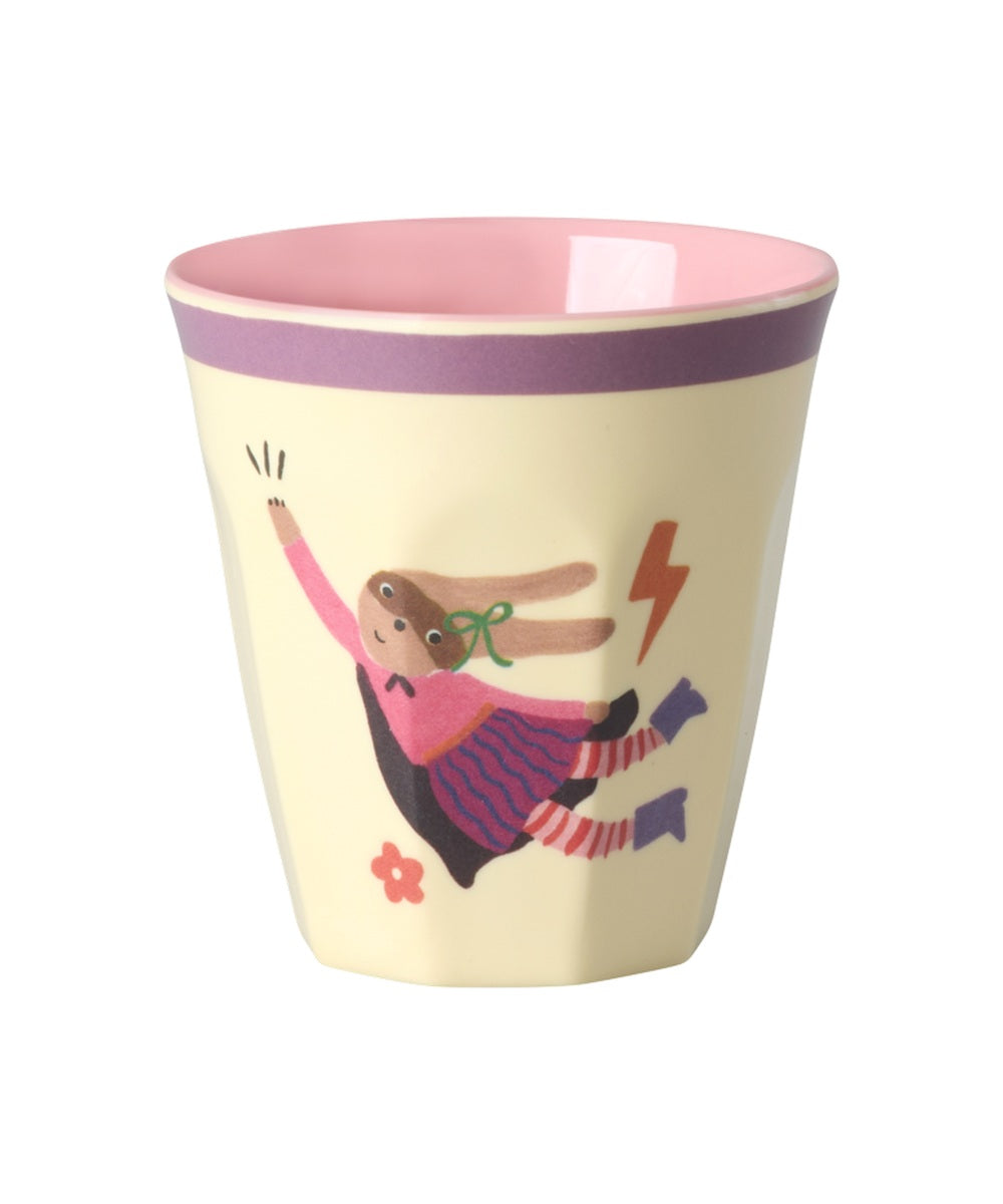 Petit gobelet Hero rose Rice motif Lapin