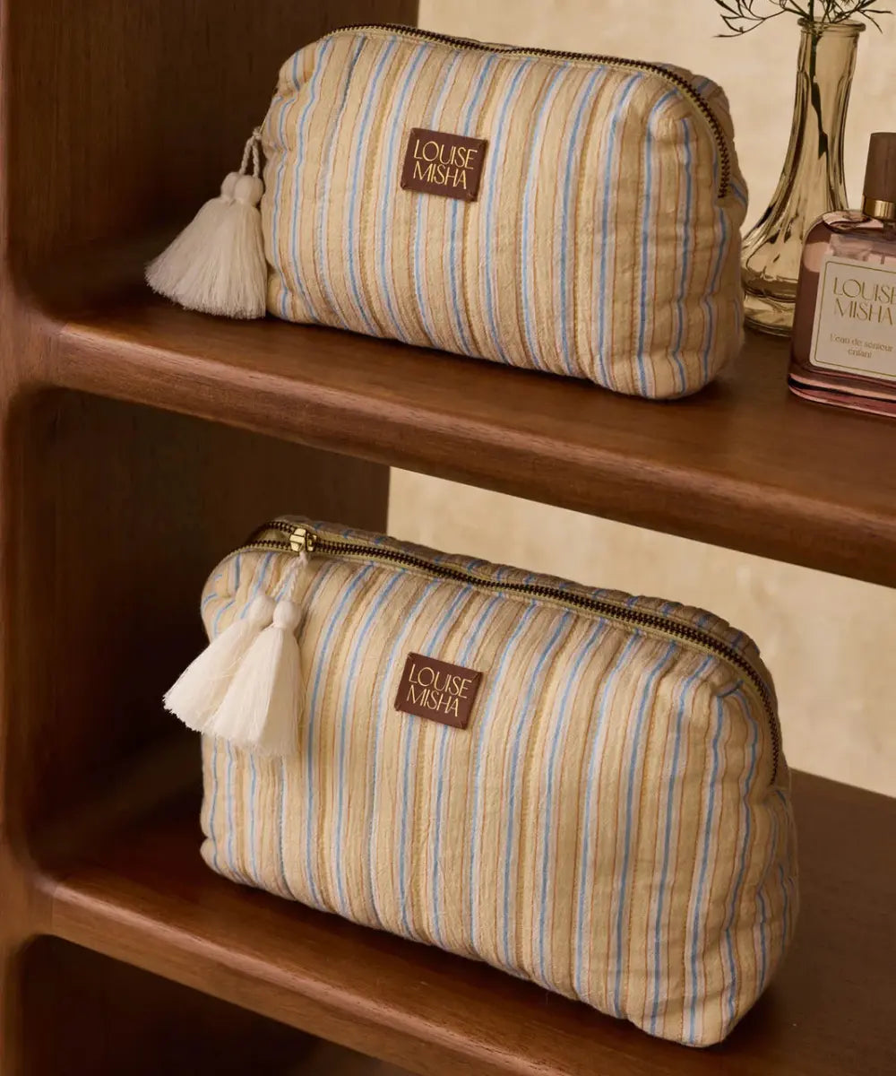 Petite trousse Teiki en coton biologique de la marque Louise Misha