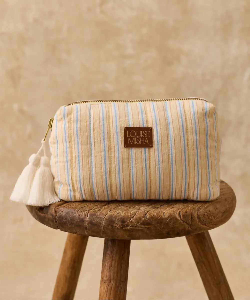 Petite trousse Teiki en coton biologique de la marque Louise Misha