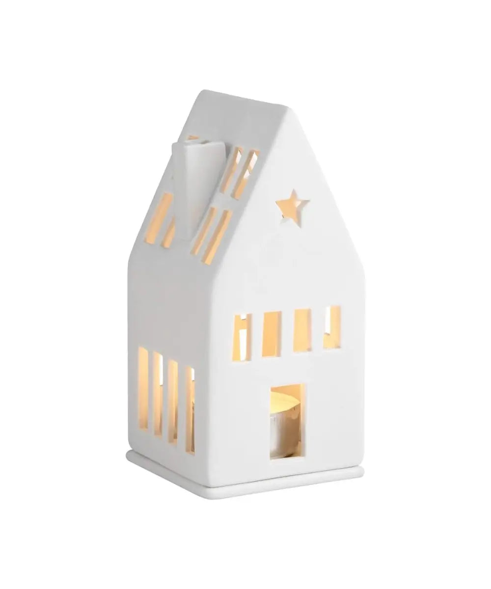 Photophore en porcelaine Maison de rêve Étoile | Räder