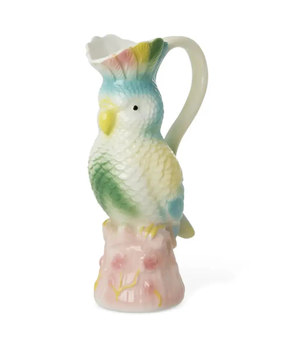 Pichet oiseau en céramique de la marque de décoration Rice