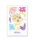 Pins emaille motifs oiseaux lovebird plaques or de la marque française All The Ways To Say.