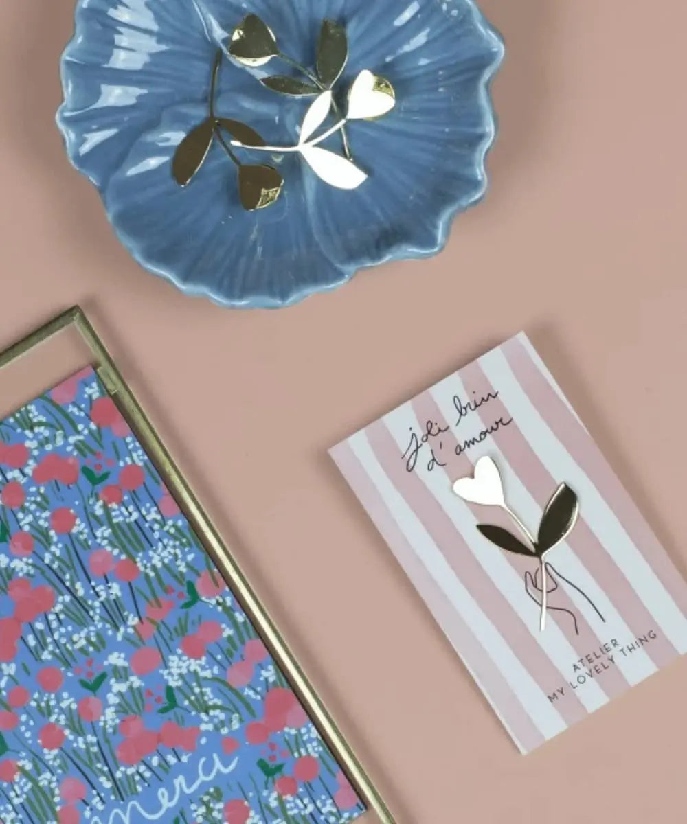 Pin's Joli Brin d'Amour de la marque française My Lovely Thing