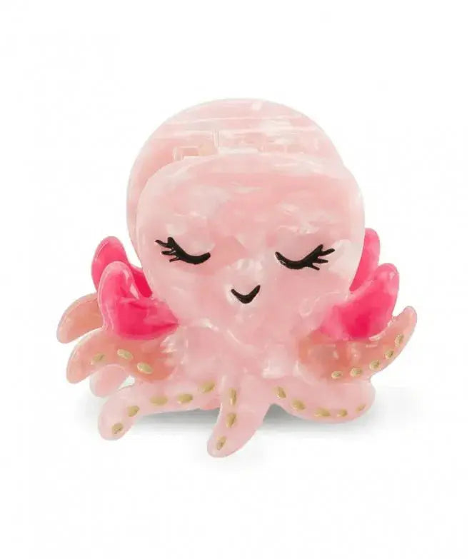 Pince à cheveux pour enfant Otty la Pieuvre de la marque française Luciole et Petit Pois, disponible chez Merci Léonie.