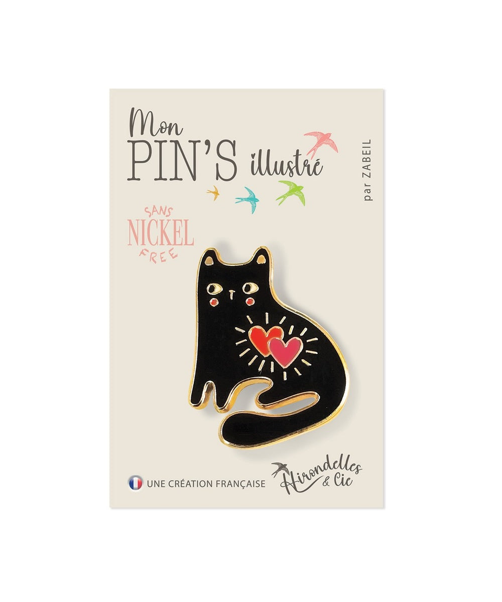 Pin's Chat Funky Matou